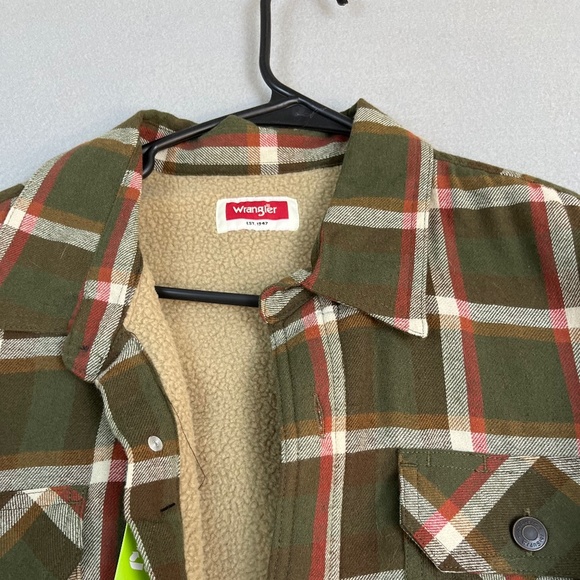 Wrangler Button Down Shirt Jacket - Picture 2 of 5